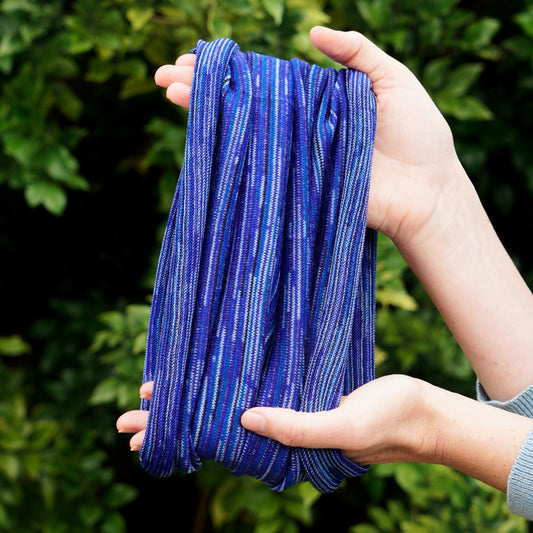 Alpine Blue Merino Beanie Wrap - Ships from Nevada USA