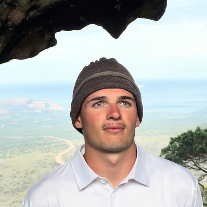 Driftwood Reversible Merino Beanie Wrap - Shipped from Nevada USA