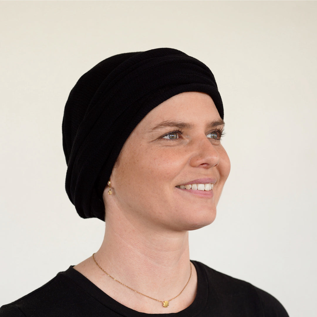 Black Turban / Head Wrap - Shipped from Nevada USA