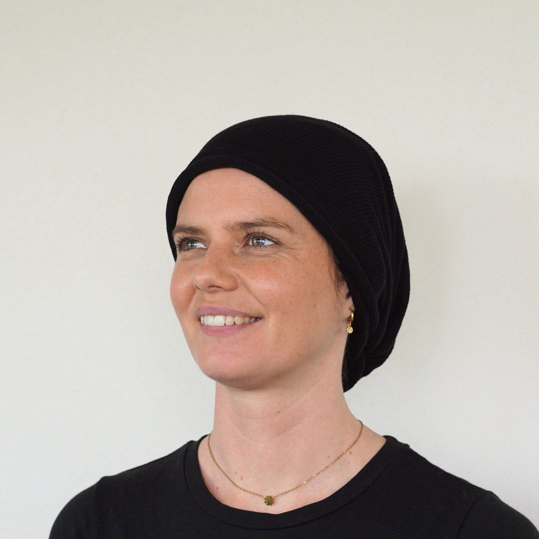 Black Turban / Head Wrap - Shipped from Nevada USA