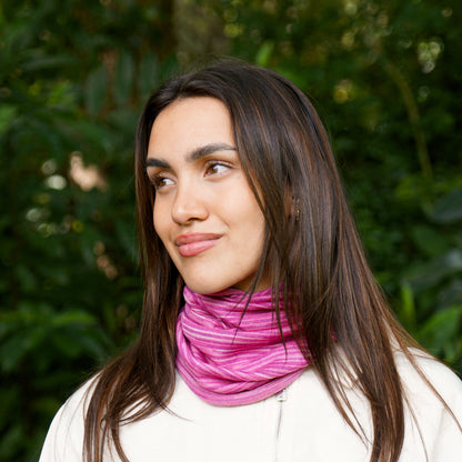Cherry Blossom Merino Beanie Wrap - Shipped from Nevada USA