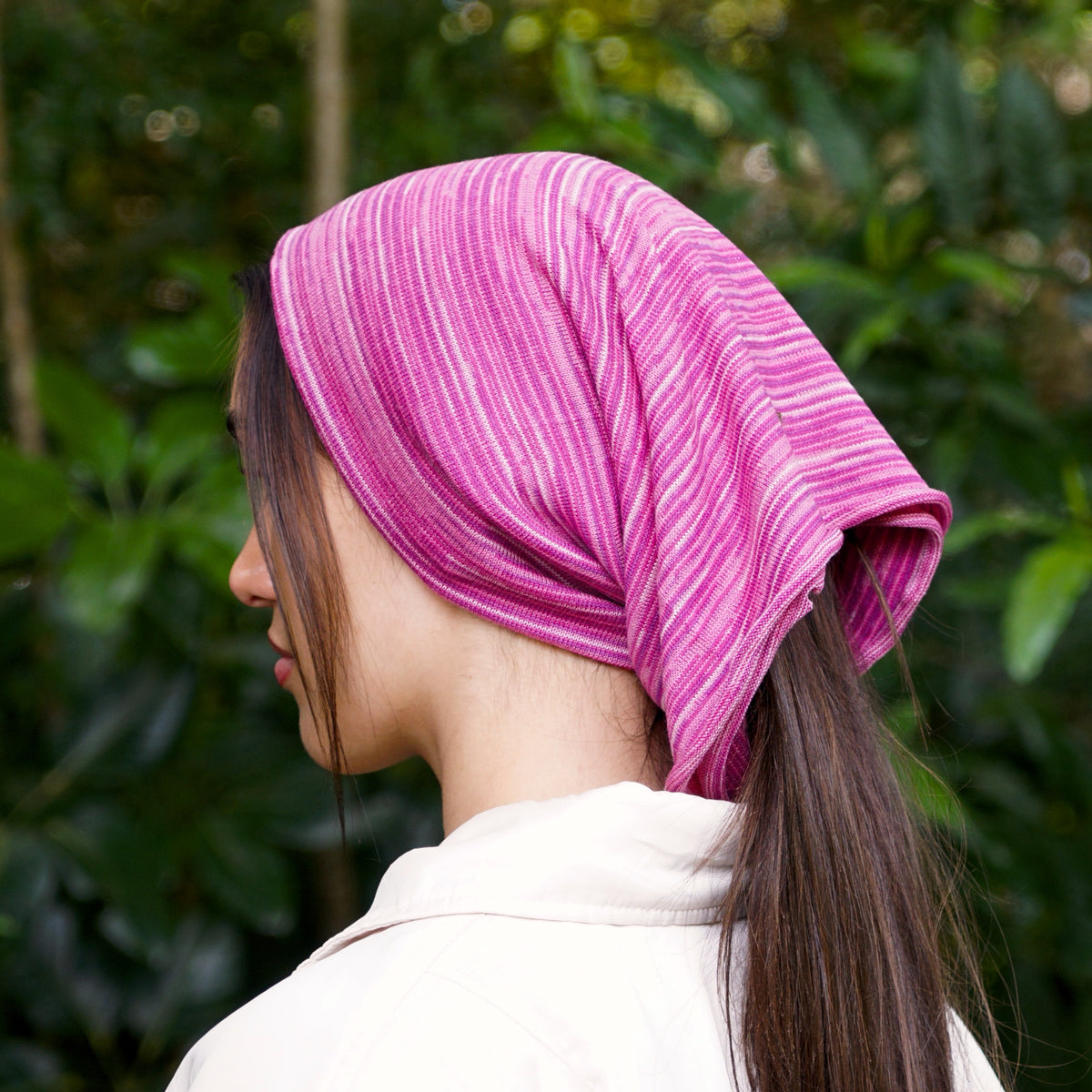 Cherry Blossom Merino Beanie Wrap - Shipped from Nevada USA