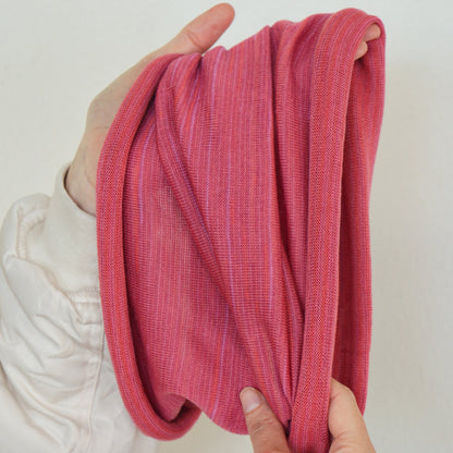 Dusky Pink Merino Beanie Wrap - Shipped from Nevada USA