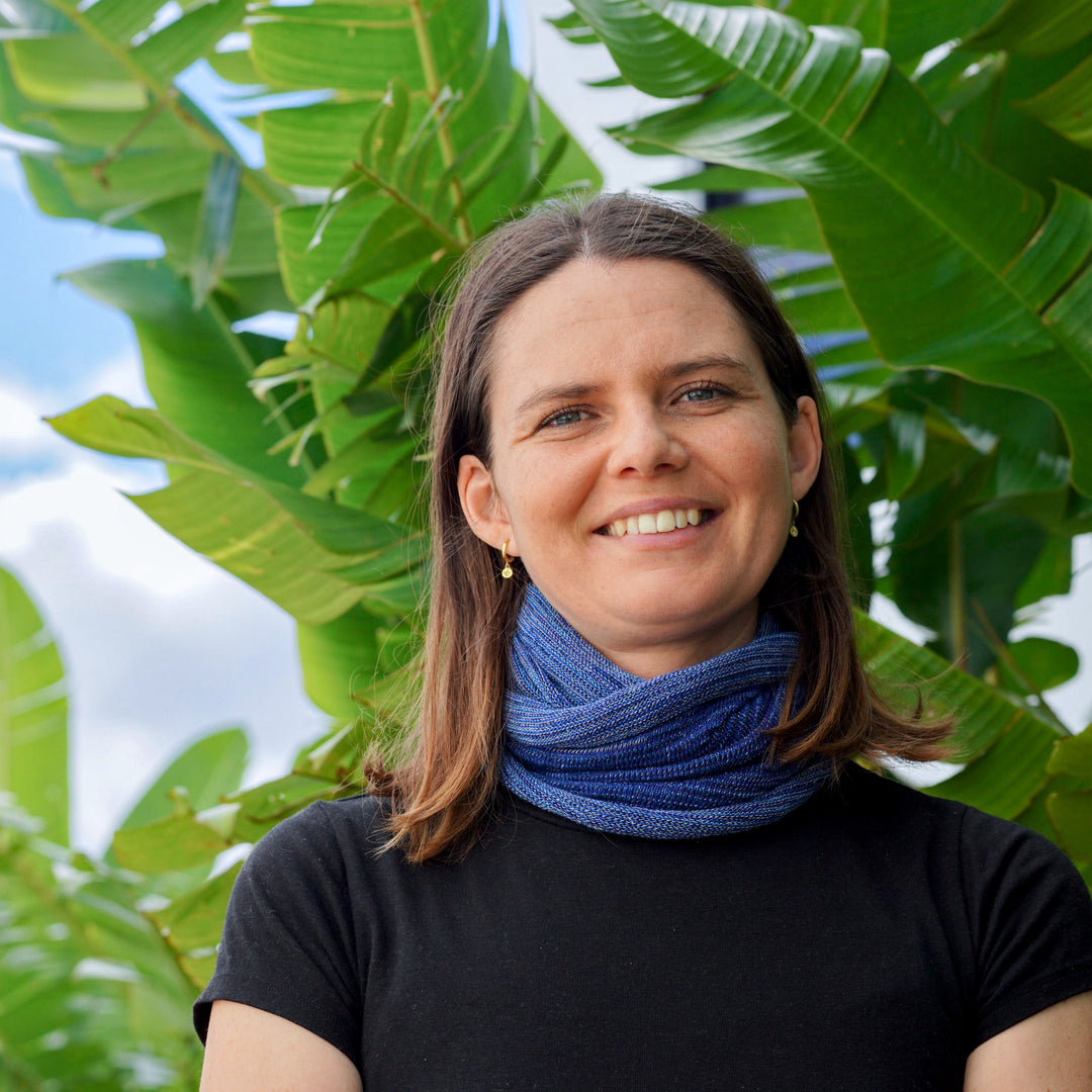 Denim Blue Turban / Head Wrap - Shipped from Nevada USA