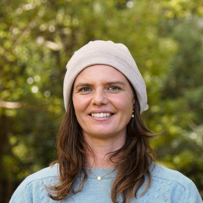Sand Merino Beanie Wrap - Shipped from Nevada USA