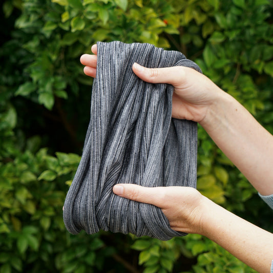 Grey Delight Merino Beanie Wrap - Shipped from Nevada USA