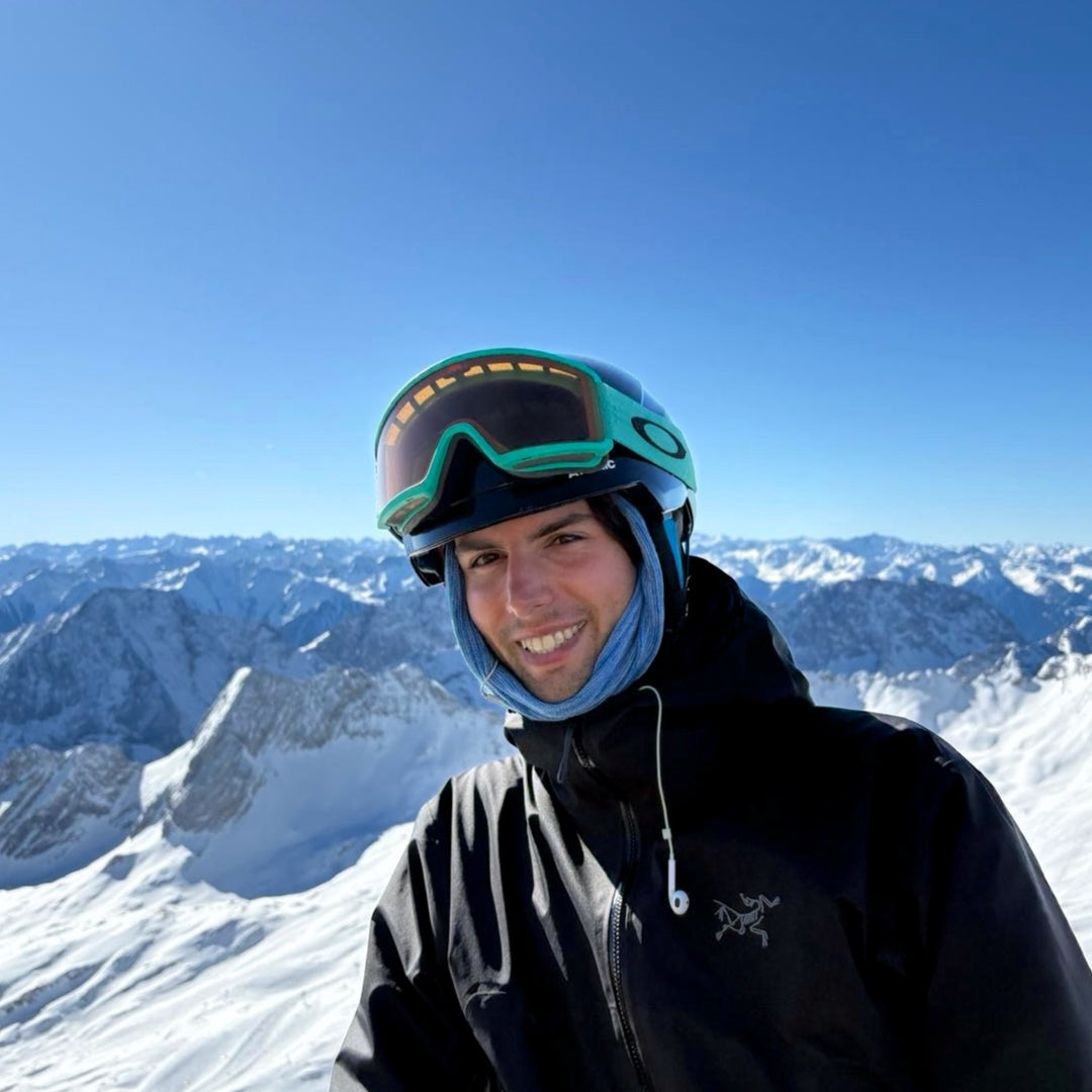 Ice Blue Merino Beanie Wrap - Ships from Nevada USA