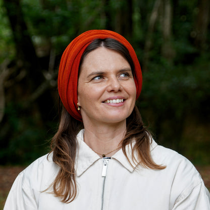 Maple Fall Merino Beanie Wrap - Shipped from Nevada USA