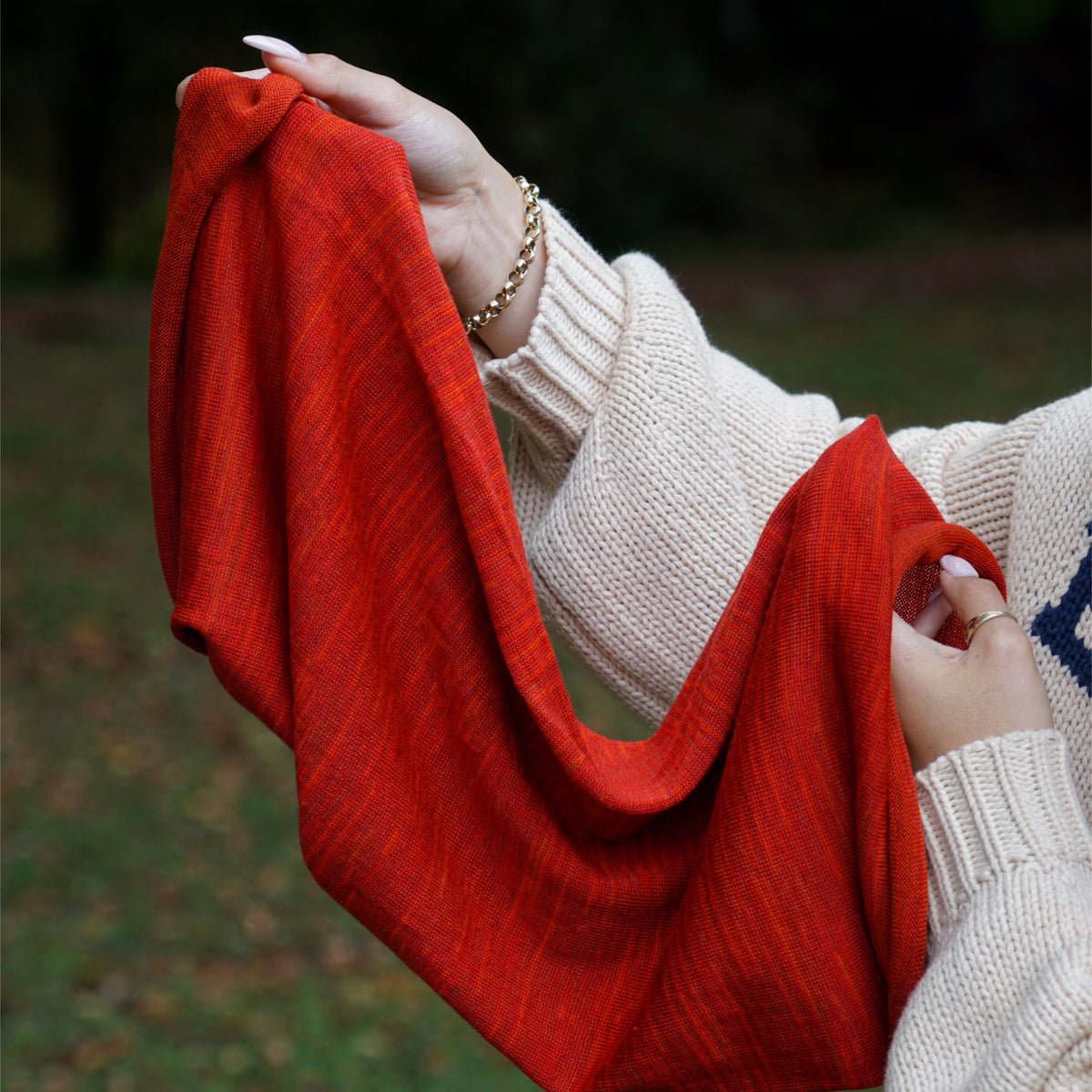 Maple Fall Merino Beanie Wrap - Shipped from Nevada USA