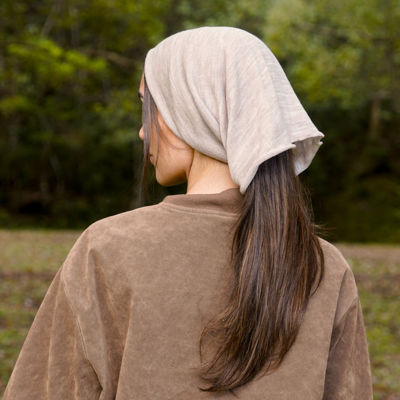 Sand Merino Beanie Wrap - Shipped from Nevada USA