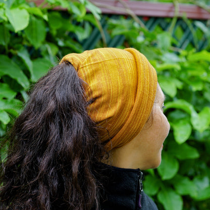Marigold Merino Beanie Wrap - Ships from Nevada USA