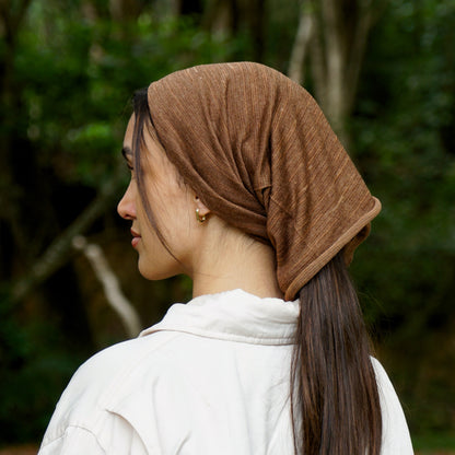 Tan Merino Beanie Wrap - Shipped from Nevada USA