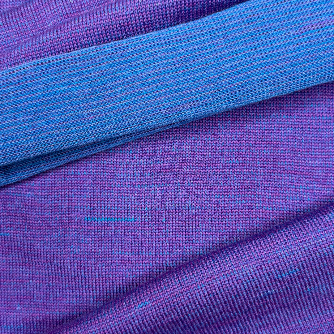 Amethyst & Blue Reversible  Merino Beanie Wrap - Shipped from Nevada USA